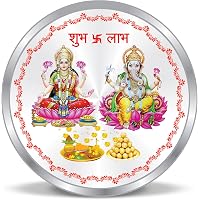 Amazon Brand - Nora Nico Laxmi Ganesh 999 Pure Silver Coin