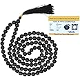Crystal Heaven Lava Stone Crystal Japa Mala Saadi-108 Beads Buddhist Prayer Beads-Aaa Grade Original Healing Gemstone Agate Mala For Yoga Meditation Spiritual Reiki Feng Shui For Unisex Adult