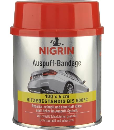 Holts Firegum Auspuff-Montagepaste: 3 Tuben (450g) Für Sichere & Gasdichte Abdichtung