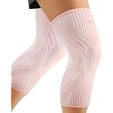 INDEEMAX Knee Support Brace 2 Pack - Compression Knee Sleeves for Men Women Arthritis, Joint Pain, Ligament Injury, Meniscus 