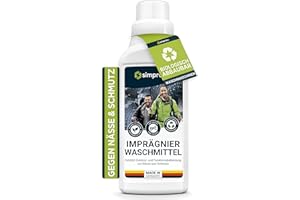 ‎SIMPRAX simprax® Textil Wash-In Imprägnierung Made in Germany - Klimaneutrales Imprägniermittel. Umweltfreundliche Einwaschimprägnierung für Funktions- & Outdoortextilien Gore-Tex. Waschmaschine o. Handwäsche