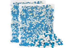 HONEHO 4.4KG Memory-Schaumstoff füllung für sitzsack,Hinzufügen von Gelpartikeln gemütlich und weich, ideal für das Füllen von sitzsack Kinder, Kissen, Hundebett, Sofa-Kissen