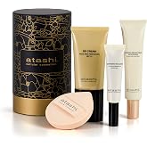 Atashi - Cofre Ritual No Make Up-Make Up - DD Cream (50ml) + Contorno de Ojos Iluminador (15ml) + Exfoliante Radiant Skin (40
