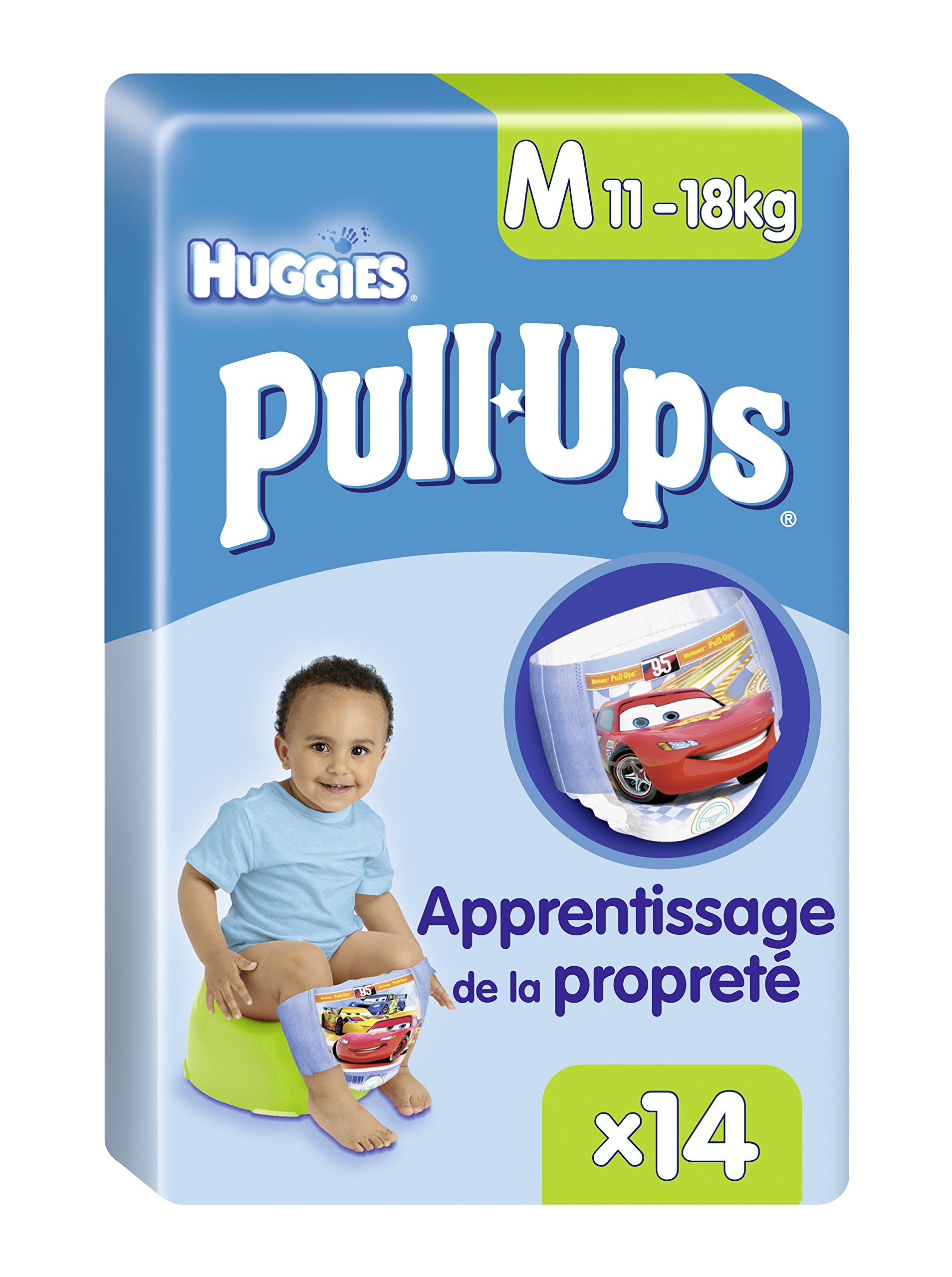 Huggies PullUps Garçon Taille 5/Medium (1118 kg), Coucheculotte d