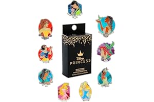 FUNKO Loungefly Princess Stainglass Blind Pins-NC - LF Historical - Disney - Blind Box Enamel Pins - Cute Collectable Novelty Brooch - for Backpacks & Bags - Gift Idea - Official Merchandise - Movies Fans
