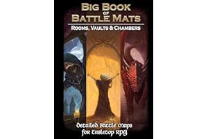 LOKE BATTLEMATS Loke Battle Mats Big Book of Battle Mats Rooms, Vaults and Chambers
