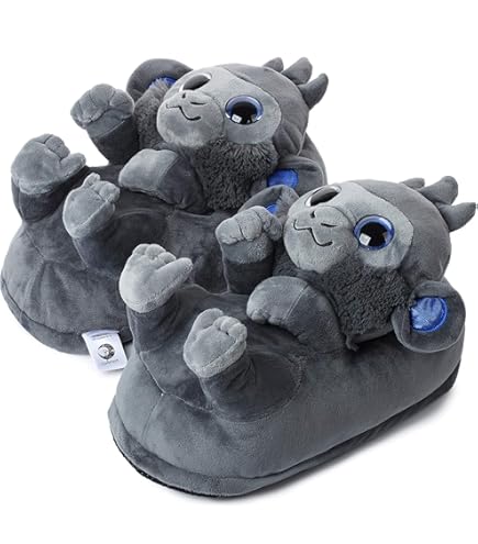 Pantoufles Homme Fantaisie Acheter Pantoufles Lumineuses De Dessin Animé Pour Enfants, Pour Pluffi Le Chausson Douillet Et Stylé