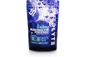 ‎EVERLYTE EVERLYTE Like Water Elektrolyte Pulver/mit Natrium, Kalium, Calcium, Magnesium & Chlorid für optimale Hydration / 35 Anwendungen kalorienarmes Sport Getränkepulver/natürlich, vegan, zuckerarm
