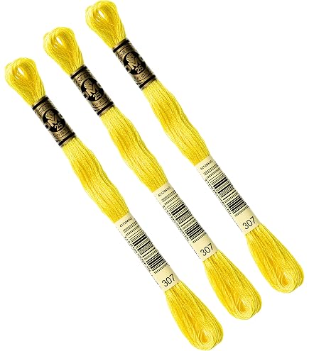 DMC 317W-E168 Filo da ricamo in poliestere con effetti di luce, 8,7