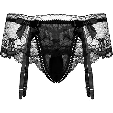 TiaoBug Herren Unterhosen Satin Slip - Rokoko Stil Reizwäsche In Rosa & Blau