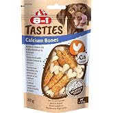 8in1 Tasties Calcium Bones Tavuk Sargılı K&ouml;pek &Ouml;d&uuml;l&uuml; 85 Gram
