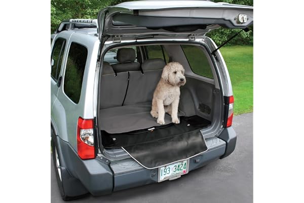 Kurgo Tapis de Coffre imperméable pour Chien, pour Voitures et SUV – Protection pour Animaux – Accessoire Auto – Accessoire pour Chiens (Gris Anthracite)