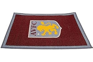 SYNYEY Aston Villa FC Aston Villa Crest Rug Children's Rugs, Multicoloured, Single