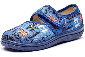 Nordan Pantofole Bambino e Bambina Comode, Antiscivolo e Lavabili in Lavatrice - Ideali per Asilo, Casa e Passeggiate - Ampia Scelta di Colori e Design! 127050