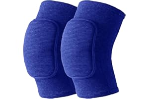 BLURBE Volleyball Knee Pads for Women & Men – Soft, Cushioned, Durable Knee Protection for Sports, Yoga, Pilates, Dance & Work – Lightweight, Slip-Resistant Design