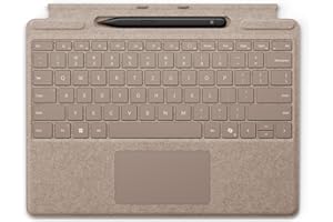 Microsoft Surface Pro Keyboard mit Surface Slim Pen | Sand | QWERTZ | kompatibel mit Surface Pro Copilot+ PC (11. Edition), Surface Pro 9 & Surface Pro 8