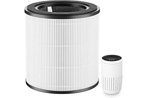 ISINLIVE Air 4000 Ersatzfilter für Bosch Air 4000-Luftreiniger, 3-in-1 HEPA Air 4000-Filter mit Hocheffizienter Aktivkohlefilter
