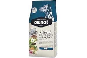DOG COPENHAGEN Ownat Pienso para Perros Dog Classic Pescado (20kg), Alimento Balanceado en Minerales Perros de Cordero sin Preservantes ni Colorantes, Alto en Proteínas.