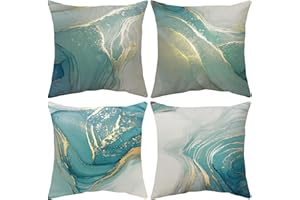 ARNTY Federe Cuscini Divano 45x45, Copricuscini Set di 4 Moderna Decorative Camera da Letto per Esterno
