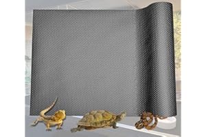 Ostlttyn Bearded Dragon Tank Accessories Large 45x200cm Reptile Carpet Terrarium Liner Non-Adhesive Reptile Substrate Mats for Leopard Gecko, Snake, Lizard, Tortoise, Iguana