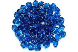 Zhujiehigh Environ 1000g/1kg Pépites de Verre, Billes Plates, Pierres de Verre Décoration, Diamants Décoratifs, Pierres de Cristal pour Vases Mariage, Perles Eau pour Aquariums - Colorées
