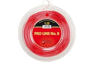 Kirschbaum 2 PRO-Corda per Racchetta da Tennis, Colore: Rosso