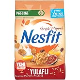 Nestl&eacute; Nesfit Tam Tahıllı Karışık Meyveli Mısır Gevreği, 400 g