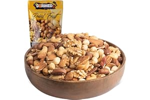 DORIMED Miscela di noci 1 Kg (mandorle, nocciole, Anacardi, noci Pecan, noci del Brasile e gherigli di noce)