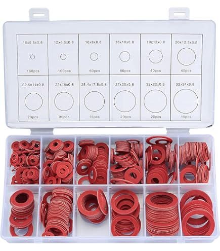 thumbnail image 2 of 419pc Rubber Seal O-Ring Assortment Plumbing ORing Universal Metric Ki 2 of 12