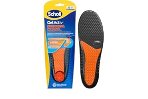 Scholl Semelles GelActiv Professionnel Femmes - Chaussures de Travail - Absorption des Chocs et Amorti Optimal grâce à GelWave - un Confort Durable pour de Longues Heures Actives - Taille 35,5 à 40,5