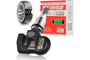 Capteur Autel TPMS MX-Sensor, Capteur Remplacement Pneu à Double Fréquence pour Toutes Voitures, Identique au Capteur OE, Cap