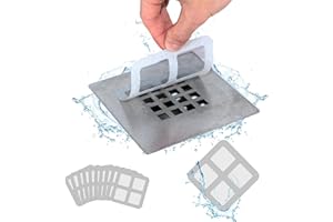 RODARMA ® 30 uds. Rejilla Desague Ducha | Atrapa Pelos Ducha para Evitar Obstrucciones y Aportar Protección contra Insectos.