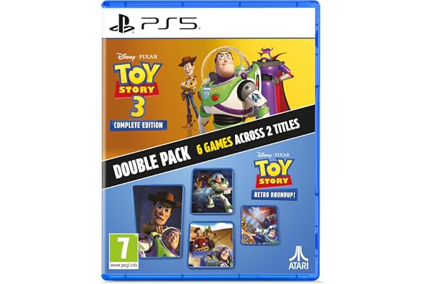 Toy Story: Retro Roundup! + Toy Story 3 Complete Edition Double Pack - PS5