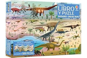 Dinosaurios - Línea del tiempo (Libro y puzle)