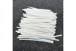 ALLAVA 50 Stück Kerzendocht, Rauchfrei, Ohne Basis für Kerzenherstellung, DIY Candle (5cm)