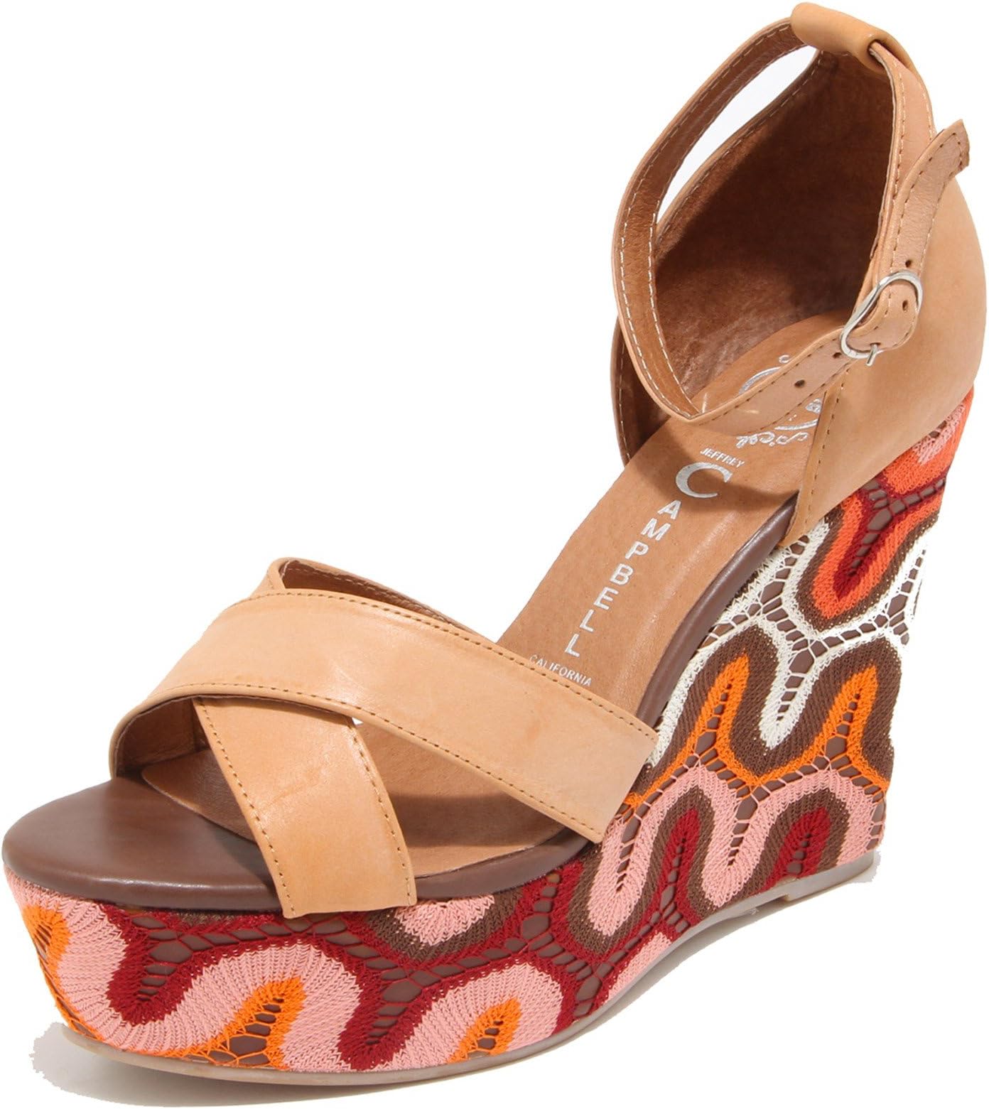 Jeffrey Campbell87616 Sandalo Zeppa Bradshaw Scarpa Donna Shoes Women