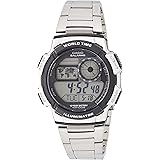 CASIO Men's Analogue-Digital Quartz Watch with Stainless Steel Strap AE-1000WD-1AVEF