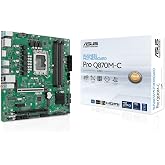 ASUS PRO Q870M-C-CSM Intel LGA1851 mATX Anakart | Intel Q870 LGA1851 DDR5 6400 2xDP HDMI &Ccedil;ift M.2 USB3.2 TPM mATX Intel vPro 