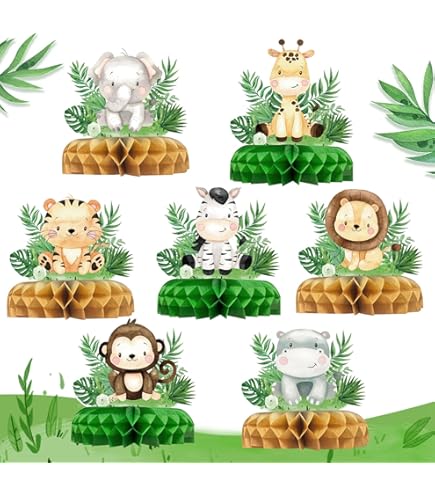 Scatoline Portaconfetti Animali Giungla - 24 Bomboniere Per Feste Battesimo E Compleanno Bambini - Foto 3