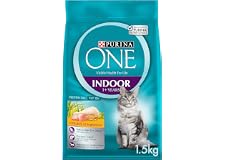 Purina One Adult Indoor Cat Food with Chicken 1.5Kg(Pack of 1), 12374927