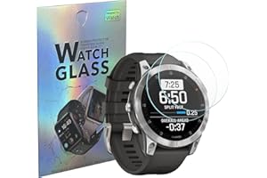 Schutzfolie für Garmin Epix Gen 2 / Epix Gen 2 Sapphire [2 Stück] Schutzglas Hartglas Panzerglas Displayschutzfolie Panzerglasfolie PHONILLICO