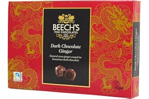 Beech's Dark Chocolate Ginger, 200g - Spiced Ginger in Rich Dark Chocolate