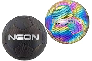 M.Y Neon Reflective Football Size 5 Holographic Football