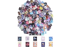 LQTSLFM 300 Stück Miniatur Bücher, Mini Bücher Puppenhaus, 1:12 Miniatur Puppenhaus Zubehör Mini Books, Miniaturbücher für Puppenhaus Arbeitszimmer Bücherregal Bibliothek