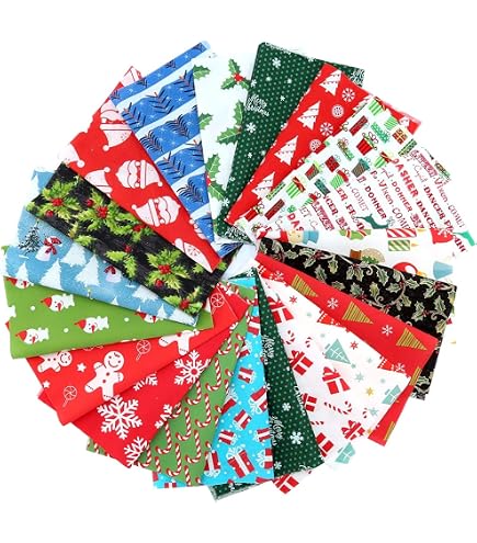 Weihnachtsstoff Popeline – 100 % Baumwolle, 147 Cm Breit, Mit Tannen & Sternen (Blätter Gold)