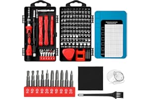 Votoko 141 in 1Set Cacciaviti Precisione, Magnetico Kit Smontaggio e Riparazione Portatile, Set di Strumenti, di Riparazione Telefono Cellulare, Tablet, Laptop, Occhiali, Orologi, Switch, PS4, Xbox