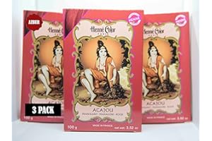 Henne Color Henna Powder Mahogany 100gm (PACK OF 3)