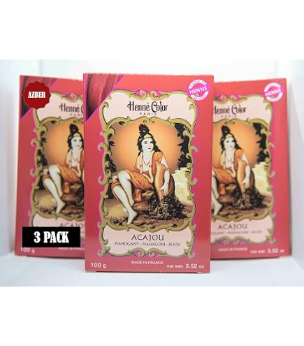Poudre Colorante Henné Color Noir - 100 G - Pour Teinture Naturelle Des Cheveux