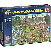 Puzzle Jan Van Haasteren 1000 Pezzi – Barone Van Tast Tot Zeveres, 68x49cm, In Cartone Riciclato, Omaggio Al Fumettista Olandese