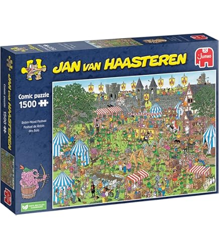 Puzzle Jan Van Haasteren – Cat Show – 1000 Pièces – Jumbo – Neuf